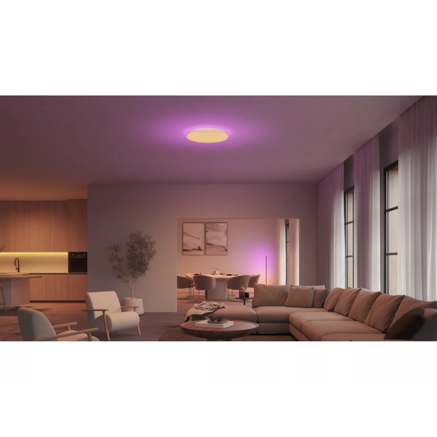 Philips - Стельовий RGBW-світильник з регулюванням яскравості Hue DATURA LED/67W/230V 2000-6500K