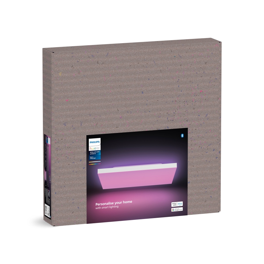 Philips - Стельовий RGBW-світильник з регулюванням яскравості Hue DATURA LED/67W/230V 2000-6500K
