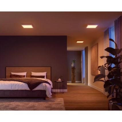 Philips - Стельовий RGBW-світильник з регулюванням яскравості Hue SURIMU LED/27W/230V