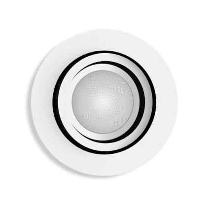 Philips - Стельовий вбудований LED світильник з регулюванням яскравості Hue MILLISKIN 1xGU10/4,2W/230V 2200-6500K білий
