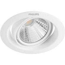 Philips - Стельовий вбудований LED світильник з регулюванням яскравості SCENE SWITCH 1xLED/7W/230V 2700K