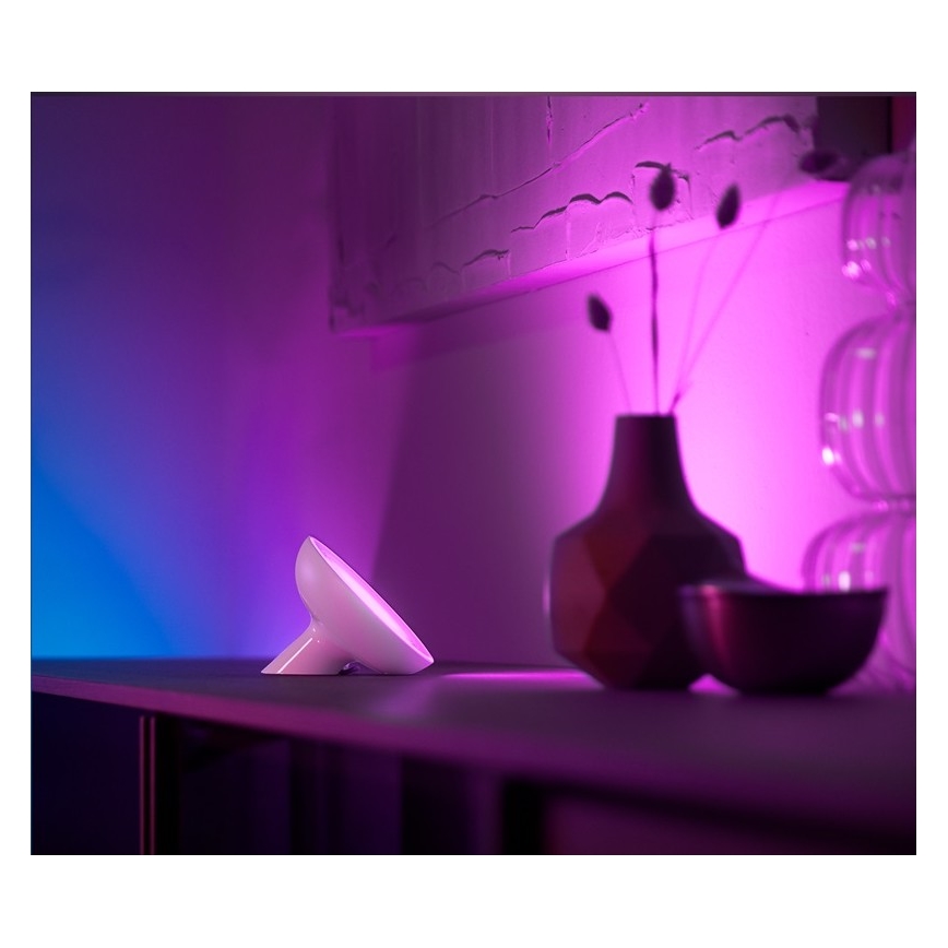 Philips - Светодиодная диммируемая настольная лампа RGB Hue BLOOM 1xLED/7,1W/230V