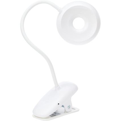 Philips - Светодиодная лампа с регулированием яркости и зажимом DONUTCLIP LED/3W/5V CRI 90 белый