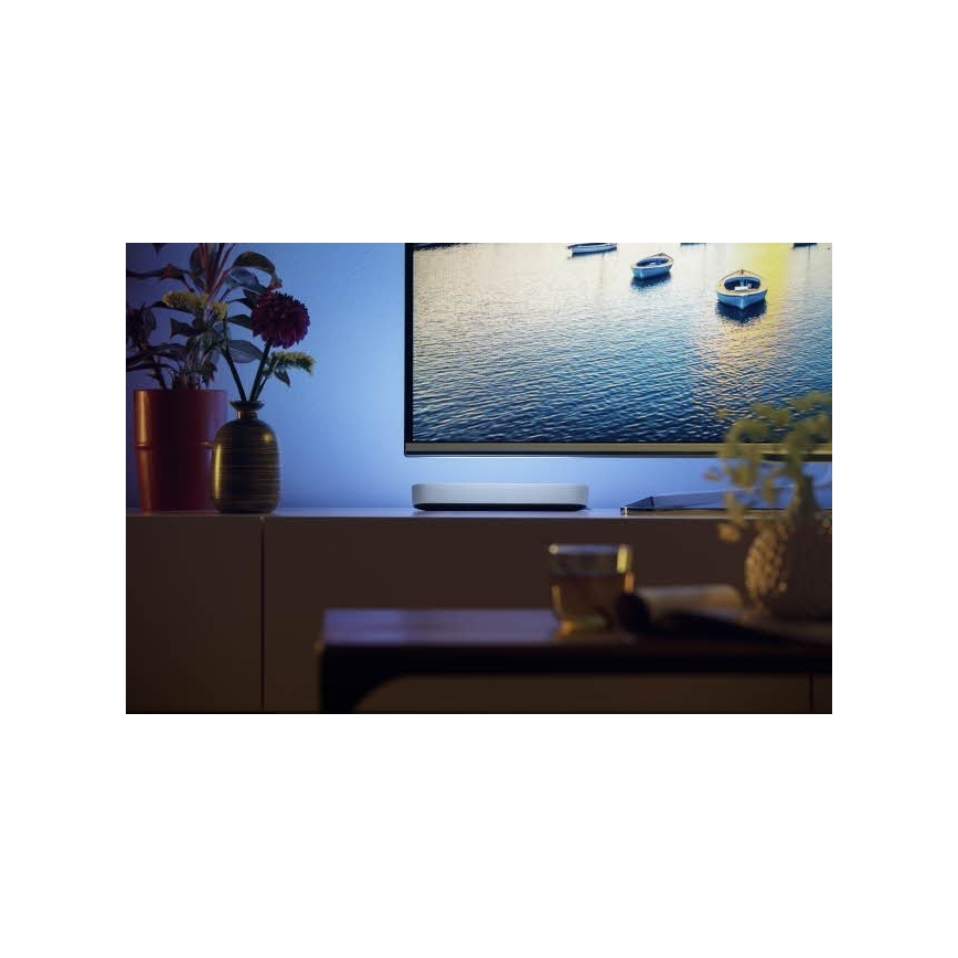 Philips - Светодиодная настольная RGB-лампа с регулированием яркости Hue PLAY LED/6W/230V белый