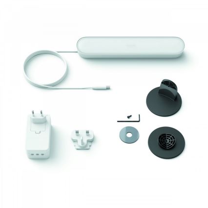 Philips - Светодиодная настольная RGB-лампа с регулированием яркости Hue PLAY LED/6W/230V белый