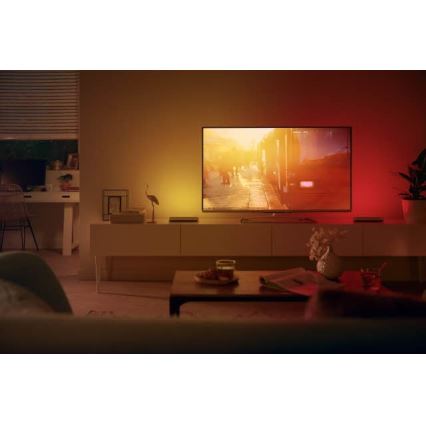 Philips - Светодиодная настольная RGB-лампа с регулированием яркости Hue PLAY LED/6W/230V белый
