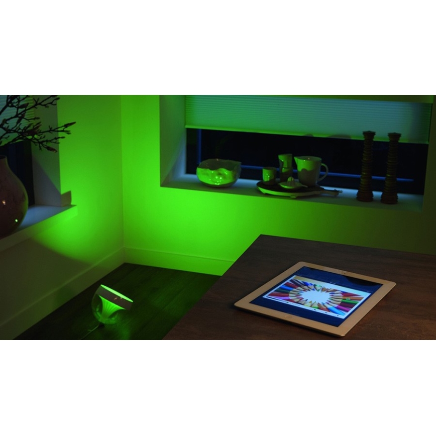 Philips - Светодиодная настольная RGB-лампа с регулированием яркости Hue IRIS LED/8,2W/230V 2000-6500K белый