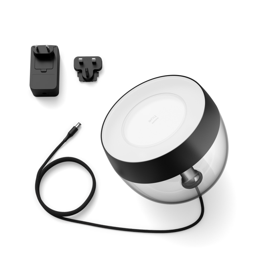 Philips - Светодиодная настольная RGB-лампа с регулированием яркости Hue IRIS LED/8,2W/230V 2000-6500K черный