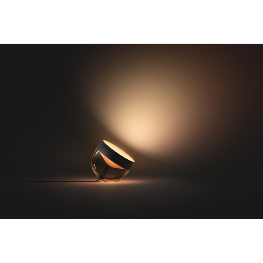 Philips - Светодиодная настольная RGB-лампа с регулированием яркости Hue IRIS LED/8,2W/230V 2000-6500K черный