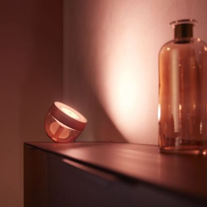 Philips - Светодиодная настольная RGB-лампа с регулированием яркости Hue IRIS LED/8,2W/230V 2000-6500K медь