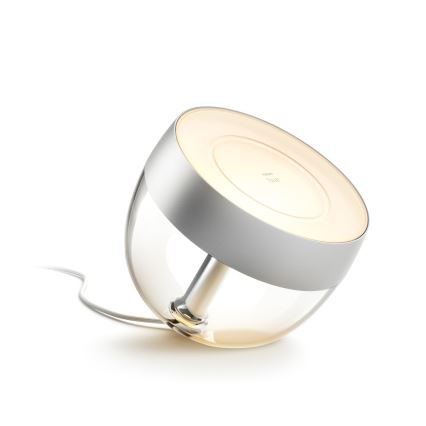 Philips - Светодиодная настольная RGB-лампа с регулированием яркости Hue IRIS LED/8,2W/230V 2000-6500K серебряный