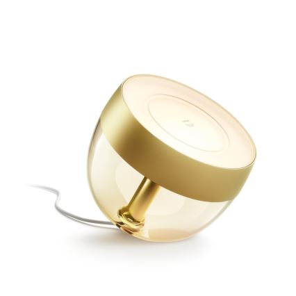 Philips - Светодиодная настольная RGB-лампа с регулированием яркости Hue IRIS LED/8,2W/230V 2000-6500K золотой