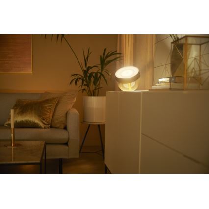 Philips - Светодиодная настольная RGB-лампа с регулированием яркости Hue IRIS LED/8,2W/230V 2000-6500K золотой
