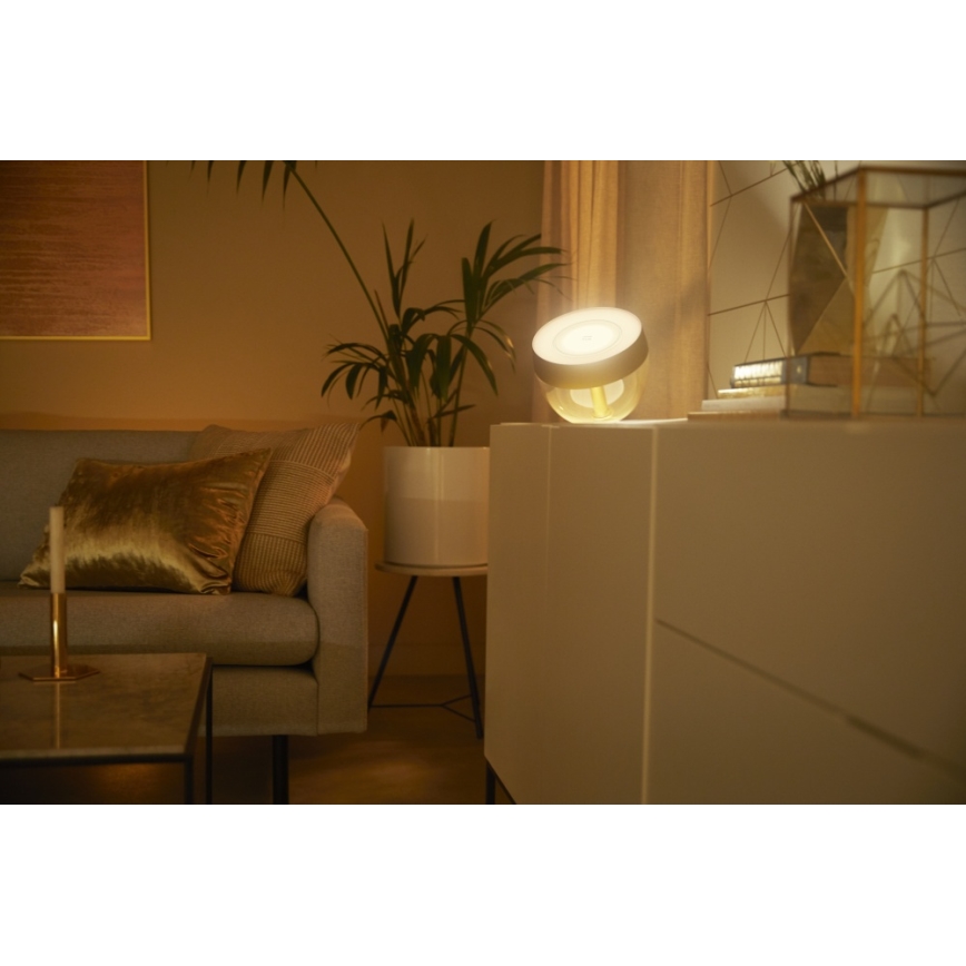 Philips - Светодиодная настольная RGB-лампа с регулированием яркости Hue IRIS LED/8,2W/230V 2000-6500K золотой
