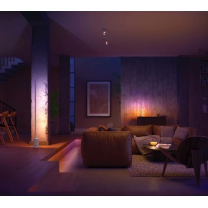 Philips - Светодиодная настольная RGB-лампа с регулированием яркости Hue SIGNE LED/12W/230V 2000-6500K белый