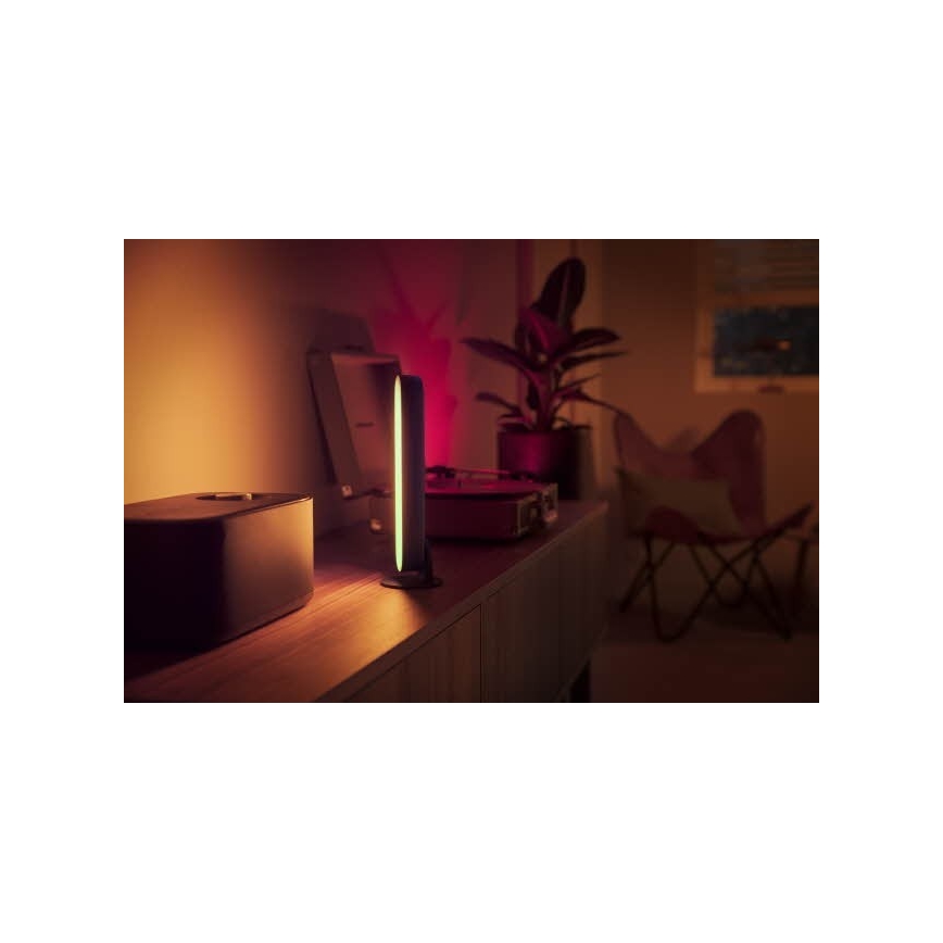 Philips - Светодиодная настольная RGB-лампа с регулированием яркости Hue PLAY LED/6W/230V