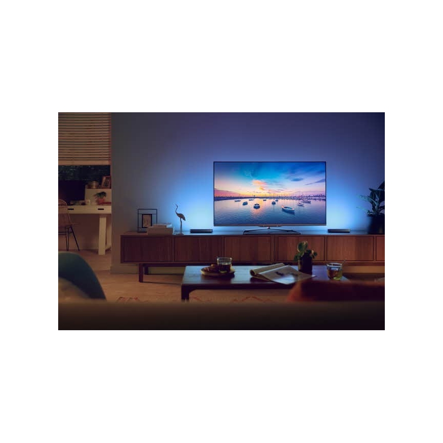 Philips - Светодиодная настольная RGB-лампа с регулированием яркости Hue PLAY LED/6W/230V