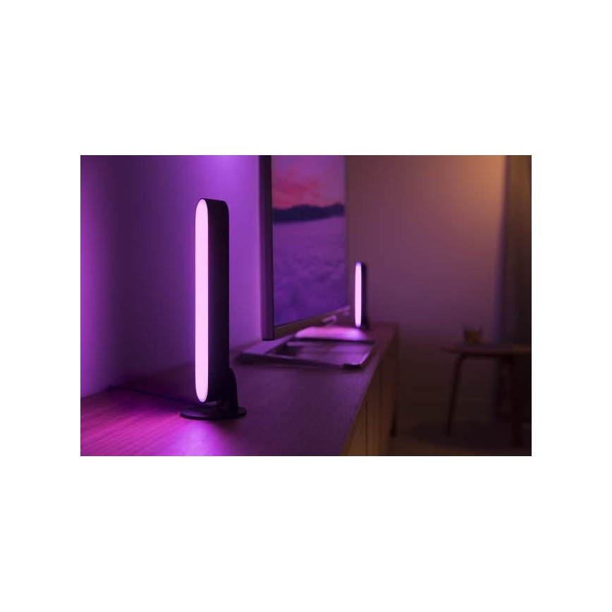 Philips - Светодиодная настольная RGB-лампа с регулированием яркости Hue PLAY LED/6W/230V