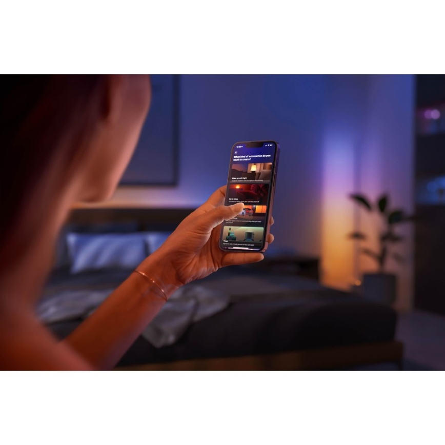 Philips - Светодиодная настольная RGBW-лампа с регулированием яркости Hue SIGNE LED/11,8W/230V 2000-6500K