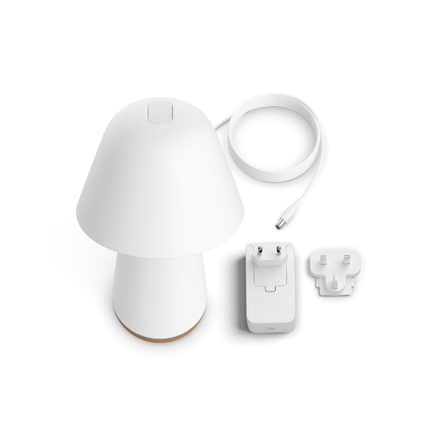 Philips - Светодиодная настольная RGBW-лампа с регулированием яркости Hue TWILIGHT LED/13,4W/230V 2000-6500K