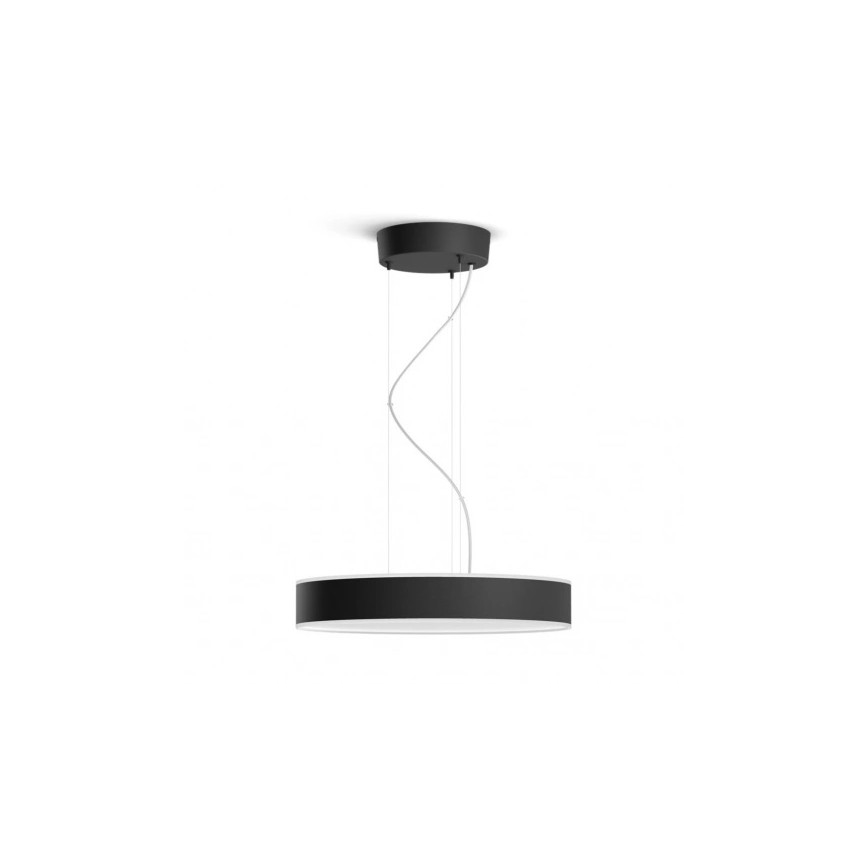 Philips - Светодиодная подвесная люстра с регулированием яркости Hue LED/33,5W/230V 2200-6500K черный + дистанционное управление