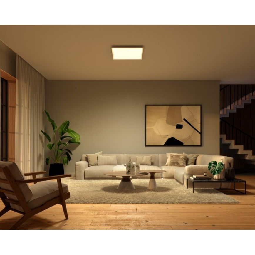 Philips - Светодиодная RGB-панель с регулированием яркости Hue White And Color Ambiance LED/60W/230V 2000-6500K