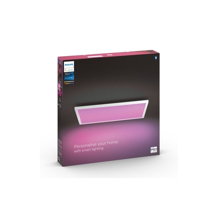 Philips - Светодиодная RGB-панель с регулированием яркости Hue White And Color Ambiance LED/60W/230V 2000-6500K