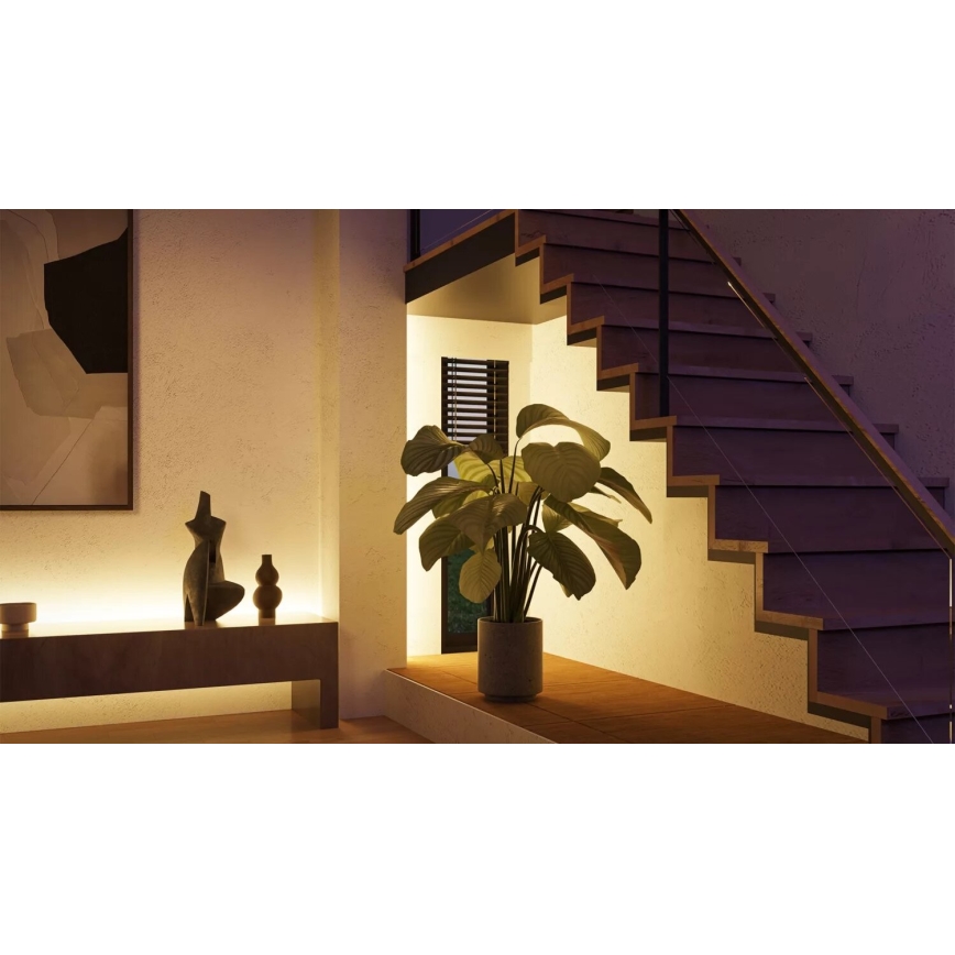 Philips - Светодиодная RGBW-лента с регулированием яркости Hue WHITE AND COLOR AMBIANCE 10 м LED/20W/230V 2000-6500K