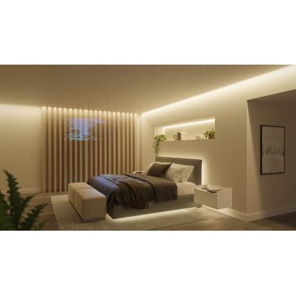 Philips - Светодиодная RGBW-лента с регулированием яркости Hue WHITE AND COLOR AMBIANCE 5 м LED/20W/230V 2000-6500K