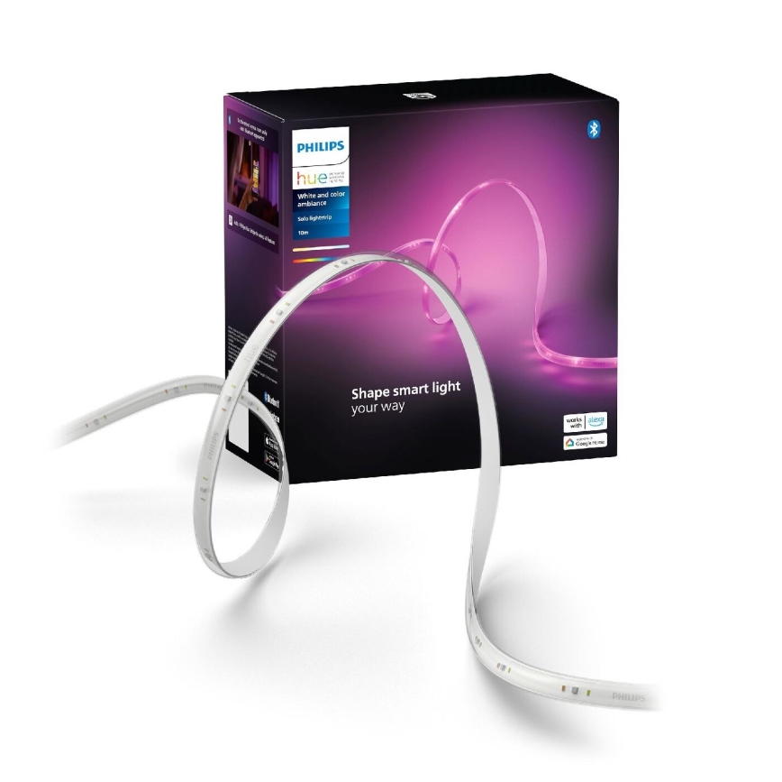 Philips - Светодиодная RGBW-лента с регулированием яркости Hue WHITE AND COLOR AMBIANCE 10 м LED/20W/230V 2000-6500K