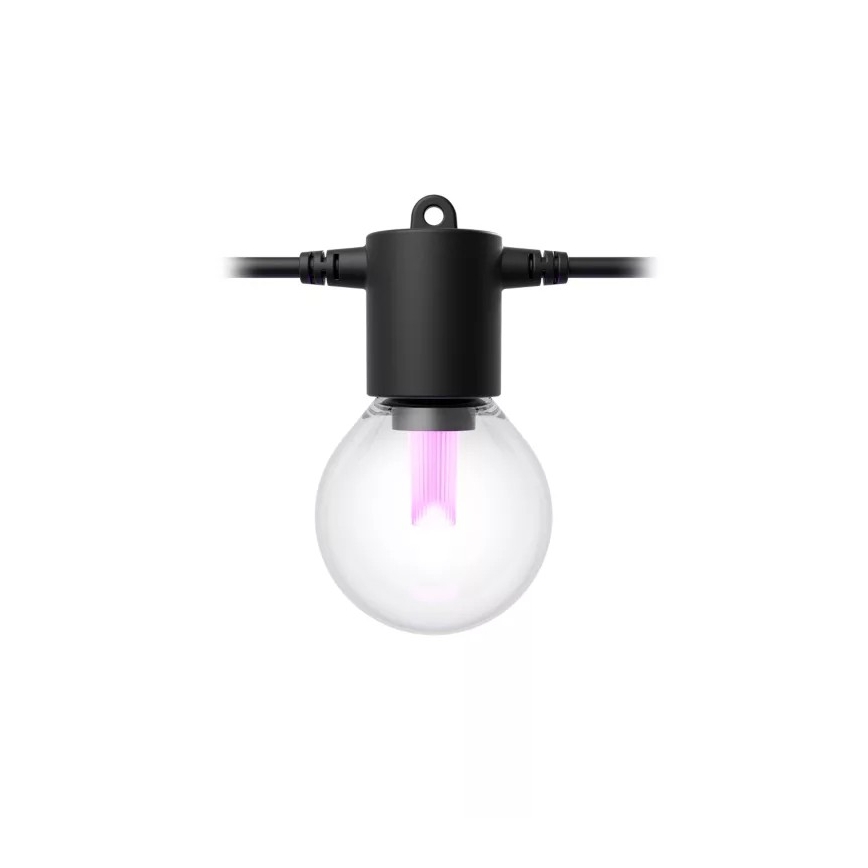 Philips - LED RGBW удлинительная диммируемая уличная гирлянда Hue FESTAVIA, 20 светодиодов, 14 м, IP65