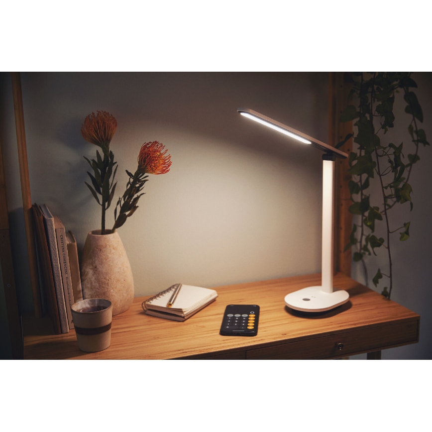 Philips - Светодиодная сенсорная настольная лампа с регулированием яркости IVORY LED/5W/5V 2700/3600/5000K CRI 90