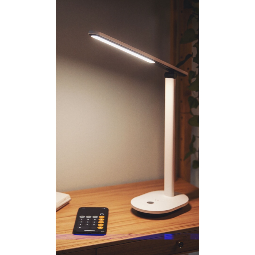 Philips - Светодиодная сенсорная настольная лампа с регулированием яркости IVORY LED/5W/5V 2700/3600/5000K CRI 90