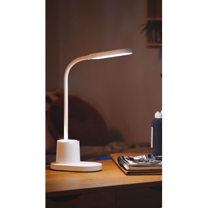 Philips - Светодиодная сенсорная настольная лампа с регулированием яркости BUCKET LED/7W/5V 3000/4000/5700K CRI 90
