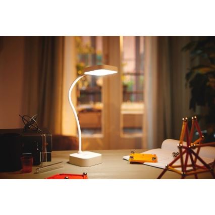 Philips - Светодиодная сенсорная настольная лампа с регулированием яркости ROCK LED/5W/5V 1800mAh