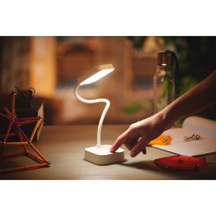 Philips - Светодиодная сенсорная настольная лампа с регулированием яркости ROCK LED/5W/5V 1800mAh