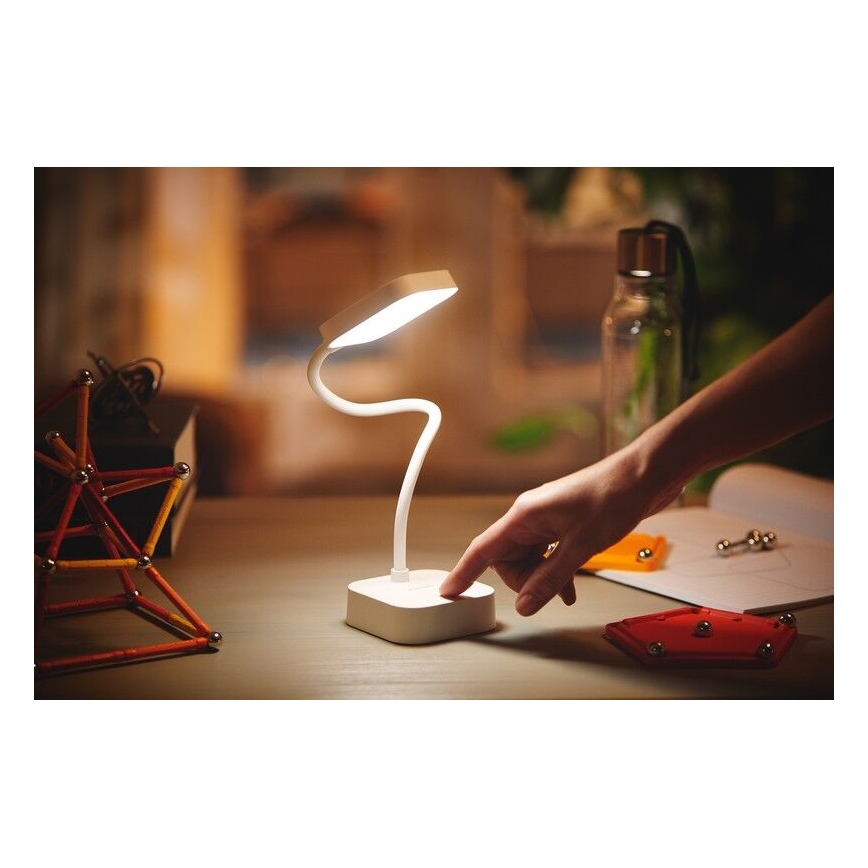 Philips - Светодиодная сенсорная настольная лампа с регулированием яркости ROCK LED/5W/5V 1800mAh