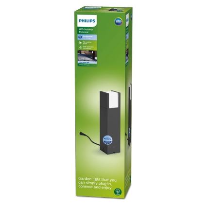 Philips - Светодиодная уличная лампа LED/6W/12V 4000K 2700K IP44