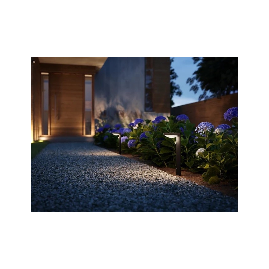 Philips - Светодиодная уличная лампа с датчиком LED/9W/230V 2700K IP44