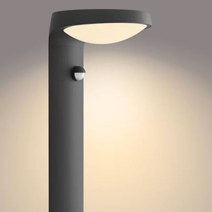 Philips - Светодиодная уличная лампа с датчиком LED/9W/230V 2700K IP44