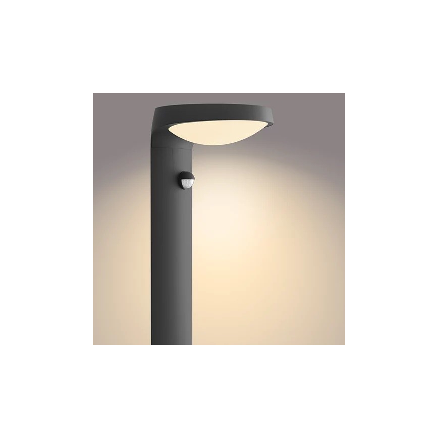 Philips - Светодиодная уличная лампа с датчиком LED/9W/230V 2700K IP44