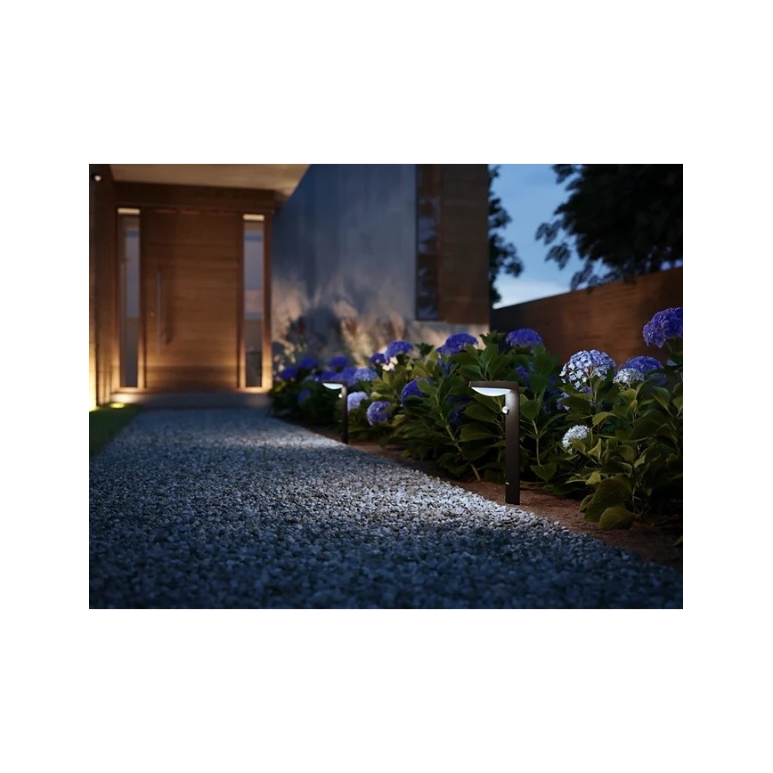 Philips - Светодиодная уличная лампа с датчиком LED/9W/230V 4000K IP44