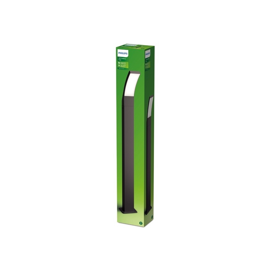 Philips - Светодиодная уличная лампа LED/12W/230V 4000K 96 см IP44