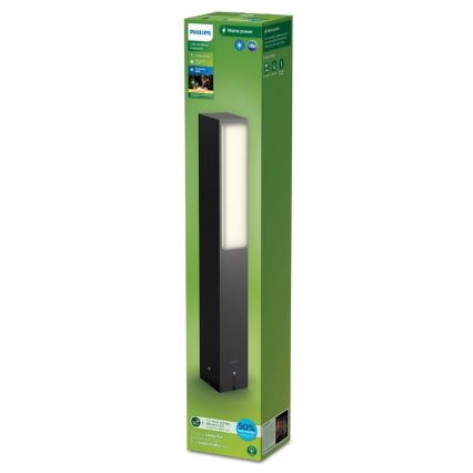 Philips - Светодиодная уличная лампа STRATOSPHERE LED/3,8W/230V 42 см 2700K IP44