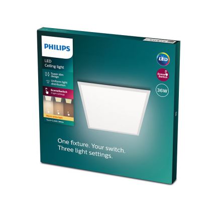 Philips - Светодиодный диммируемый потолочный светильник SCENE SWITCH LED/36W/230V 2700K