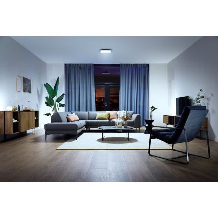Philips - Светодиодный диммируемый потолочный светильник Hue LED/19W/230V 2200-6500K + пульт ДУ