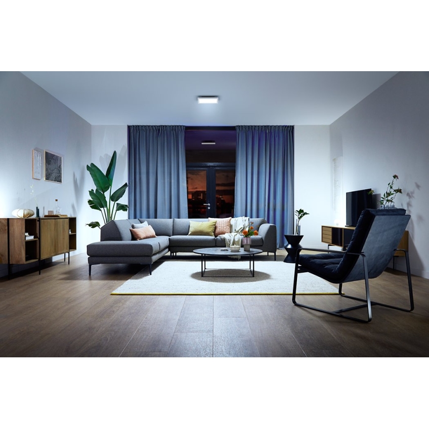 Philips - Светодиодный диммируемый потолочный светильник Hue LED/19W/230V 2200-6500K + пульт ДУ