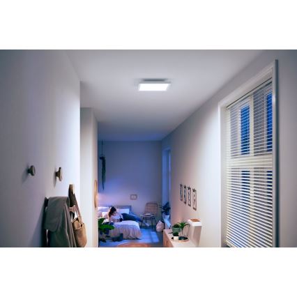 Philips - Светодиодный диммируемый потолочный светильник Hue LED/19W/230V 2200-6500K + пульт ДУ