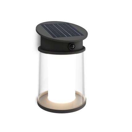 Philips - Светодиодный настенный светильник на солнечной батарее с датчиком JUDA LED/3,2W/3,7V 4000K IP44