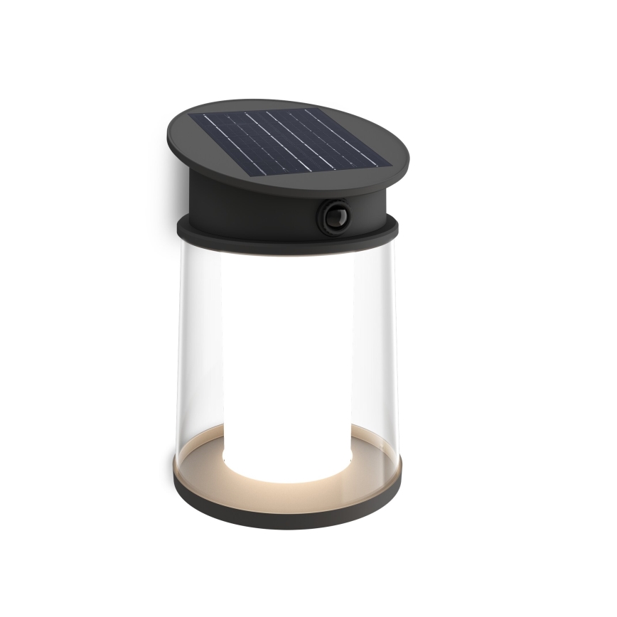 Philips - Светодиодный настенный светильник на солнечной батарее с датчиком JUDA LED/3,2W/3,7V 4000K IP44